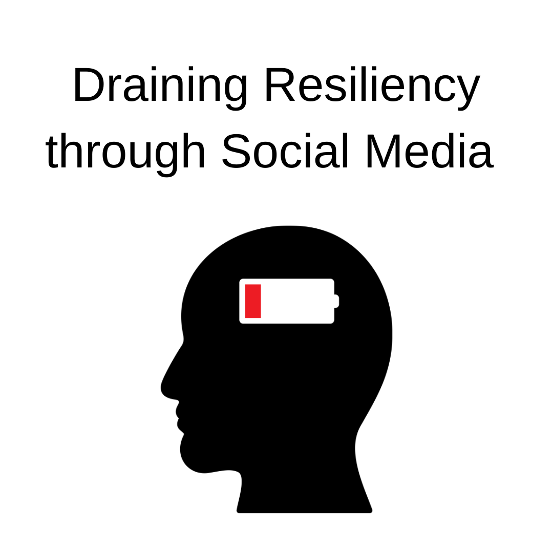 How I drained my resiliency through social media